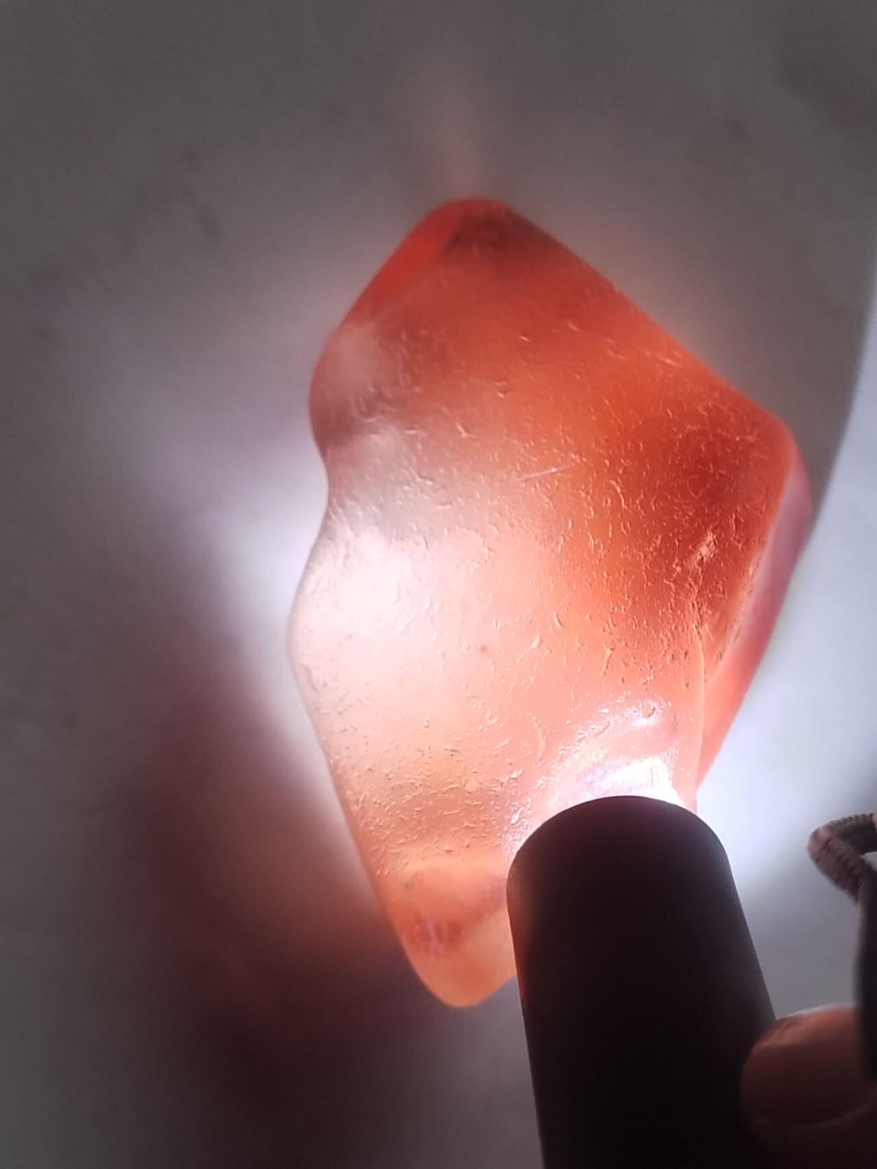 综合 红水晶。大尺寸。