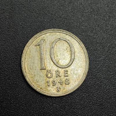 【淘币小摊】限时拍第七百八十拍  小银币场  满百包邮可预留两周  周一统一发货  - 瑞典1948年10欧尔银币