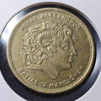 KK钱币收藏小铺  第360场  2月预留时间 周末发货 -  希腊100德拉克马