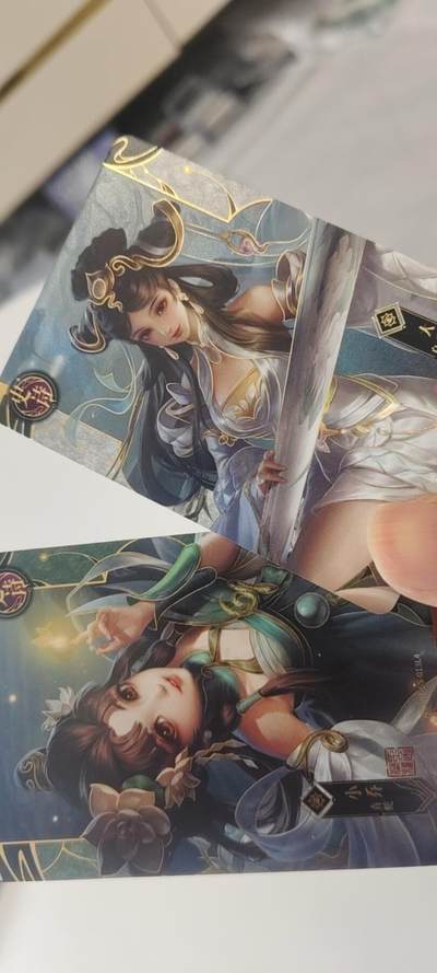 秋原瞳的小店第二十七期（持续收拍，11月秋意正浓，冬欲近，暖心囤卡好时光） - 卡游王者荣耀史诗——大小乔