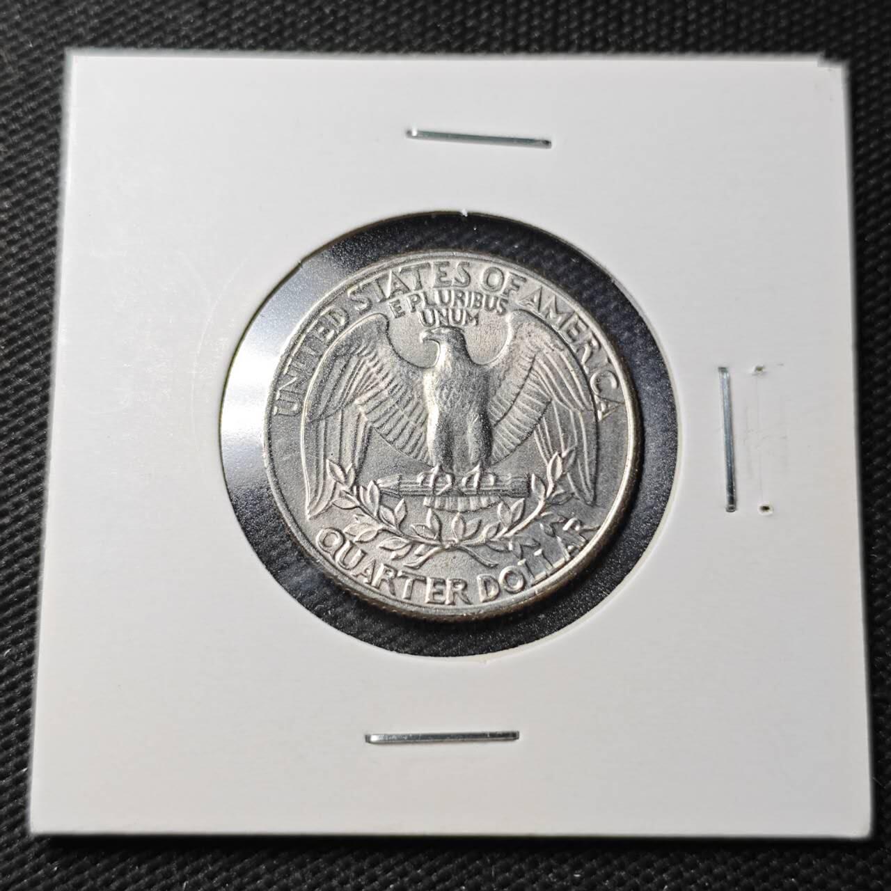 KK钱币收藏小铺  第361场  2月预留时间 周末发货  1981美国25分 好品