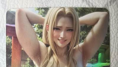 花开卡拍第45期（11月2号周日截拍，品控勿拍!!!拍品不寄存，运费5元，自制卡难免瑕疵，可能存在轻微撞角爆边等出厂瑕疵，品控介意勿拍！） - 卡将 艺术卡 温泉纲手 彩闪