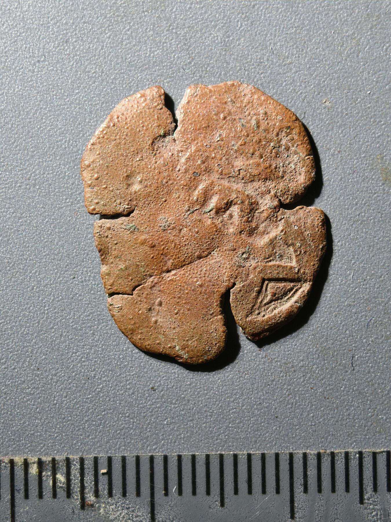 80期回流戒指饰品杂件纪念章丝路钱币专场 叶尔羌汗国铜币