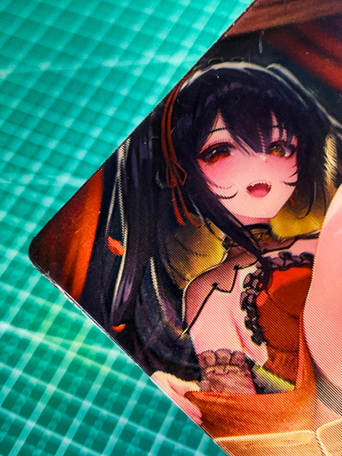 显眼宝35期 佣金1起 10月29日晚20:30截拍  涅槃卡牌 光冊玉足系列卡 F款 共1张 变幻工艺 大卡尺寸 63*88