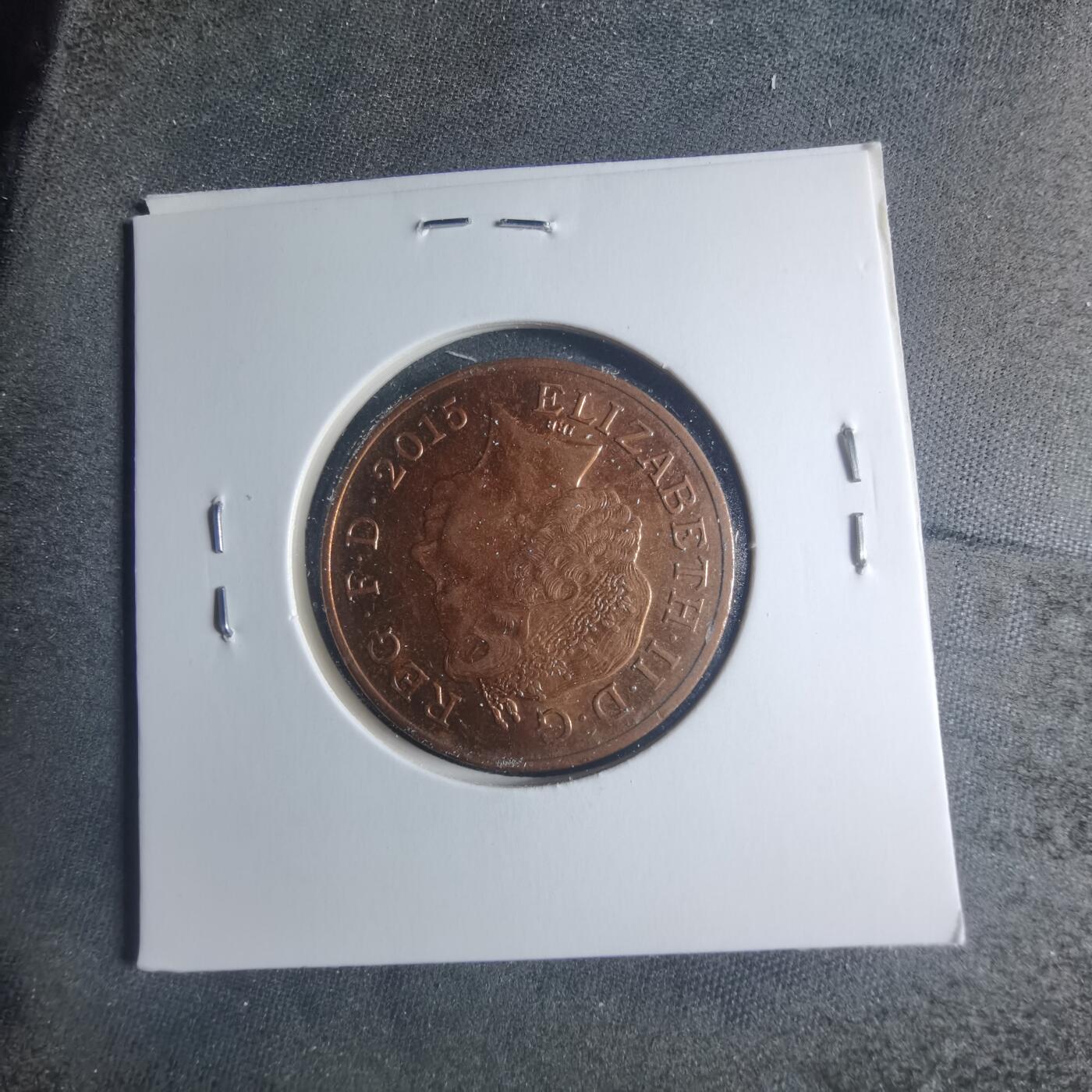 沼泽如烟--第885场 英国2015年2便士