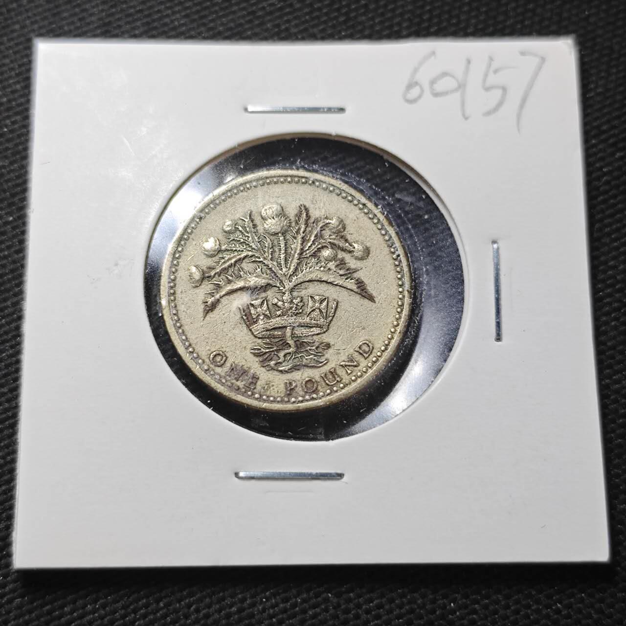 KK钱币收藏小铺  第360场  2月预留时间 周末发货  英国1镑