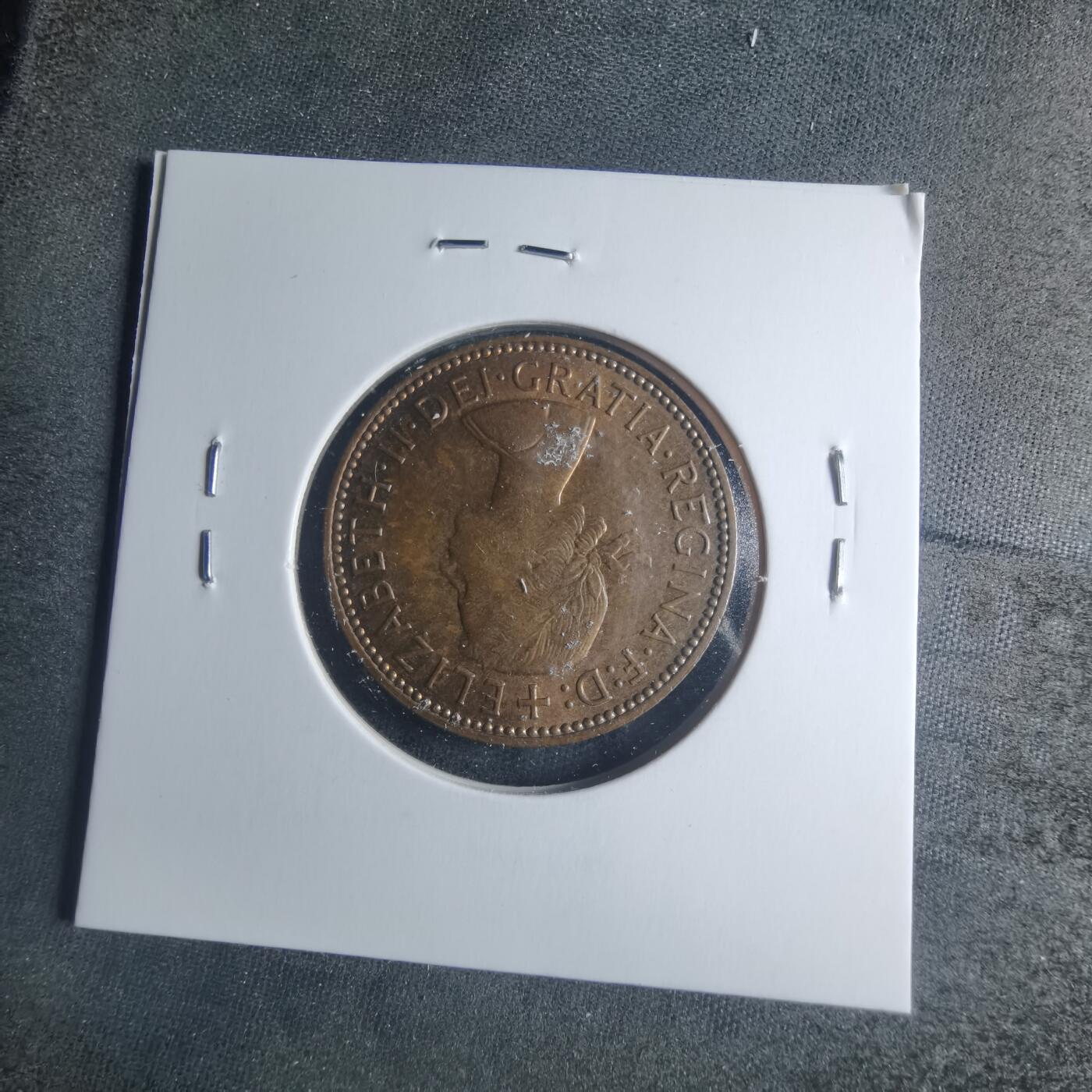 沼泽如烟--第885场 英国1967年半便士