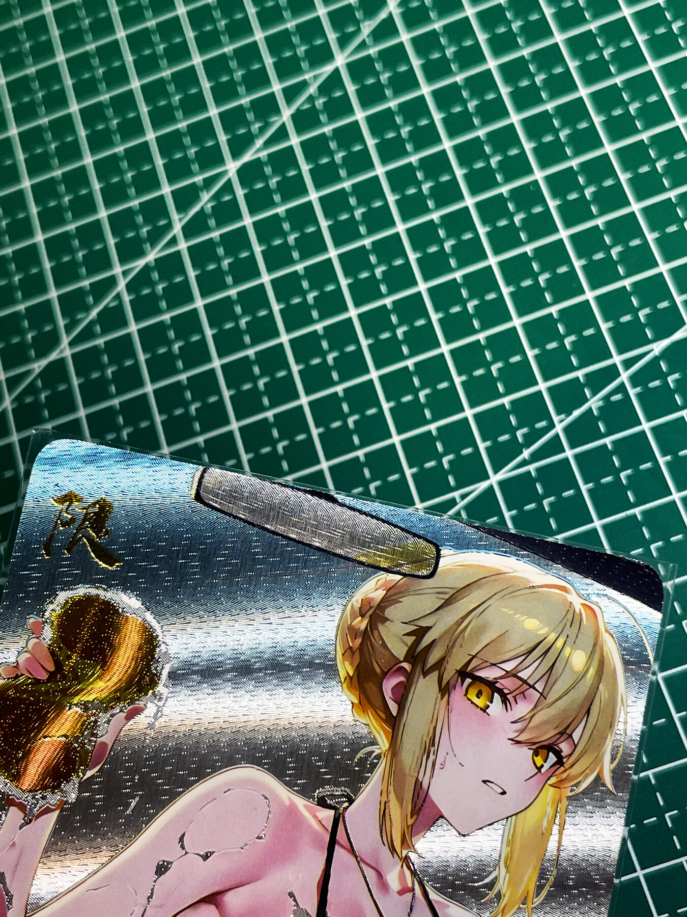 显眼宝35期 佣金1起 10月29日晚20:30截拍  造物卡牌   墨烬红颜系列    吾王限定卡    共1张   粗闪冷烫工艺   大卡尺寸  63*88