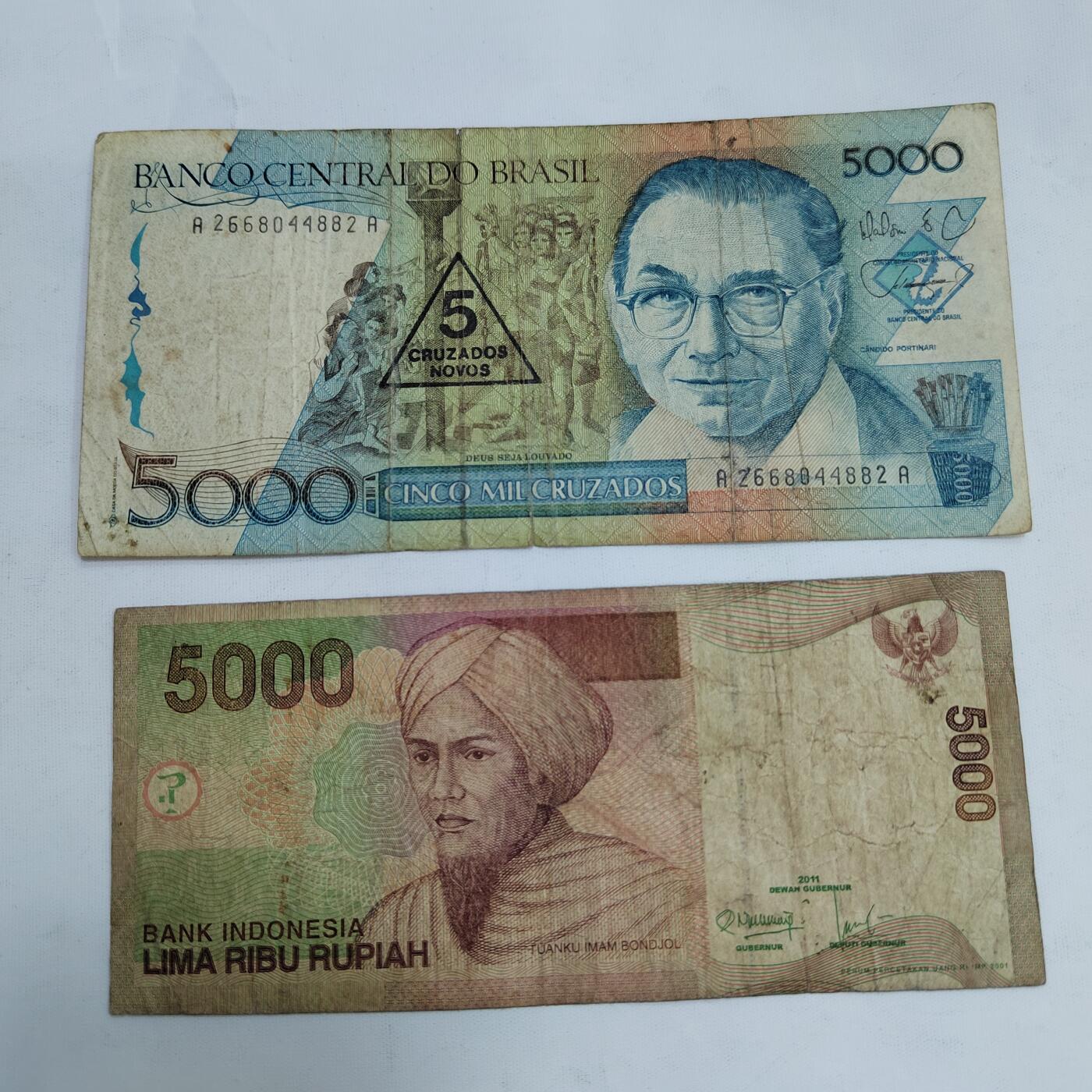 PCAI钱币1-573  民国和外国钱币小专场 外币二张