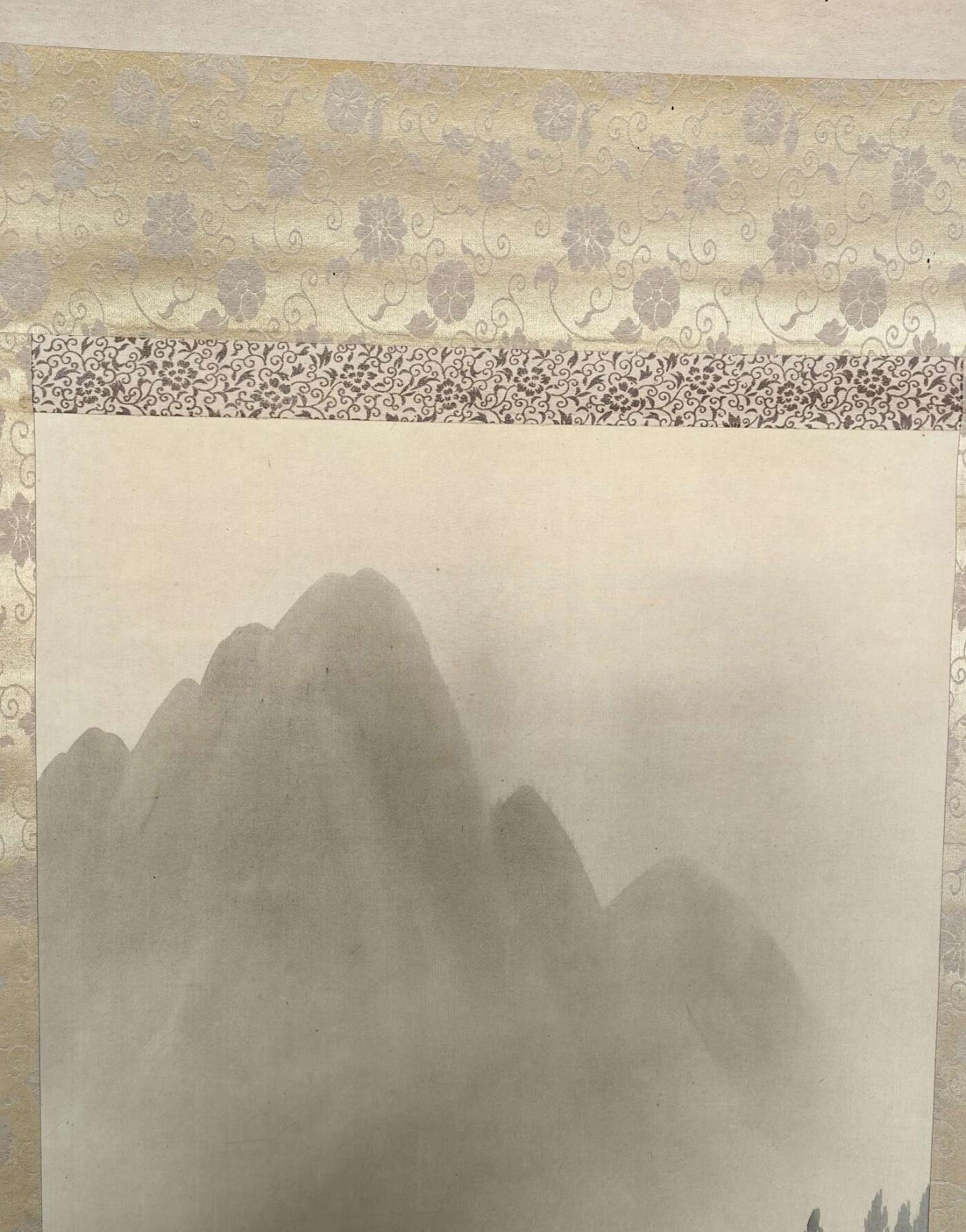 日本特选凌裱绢本卷轴