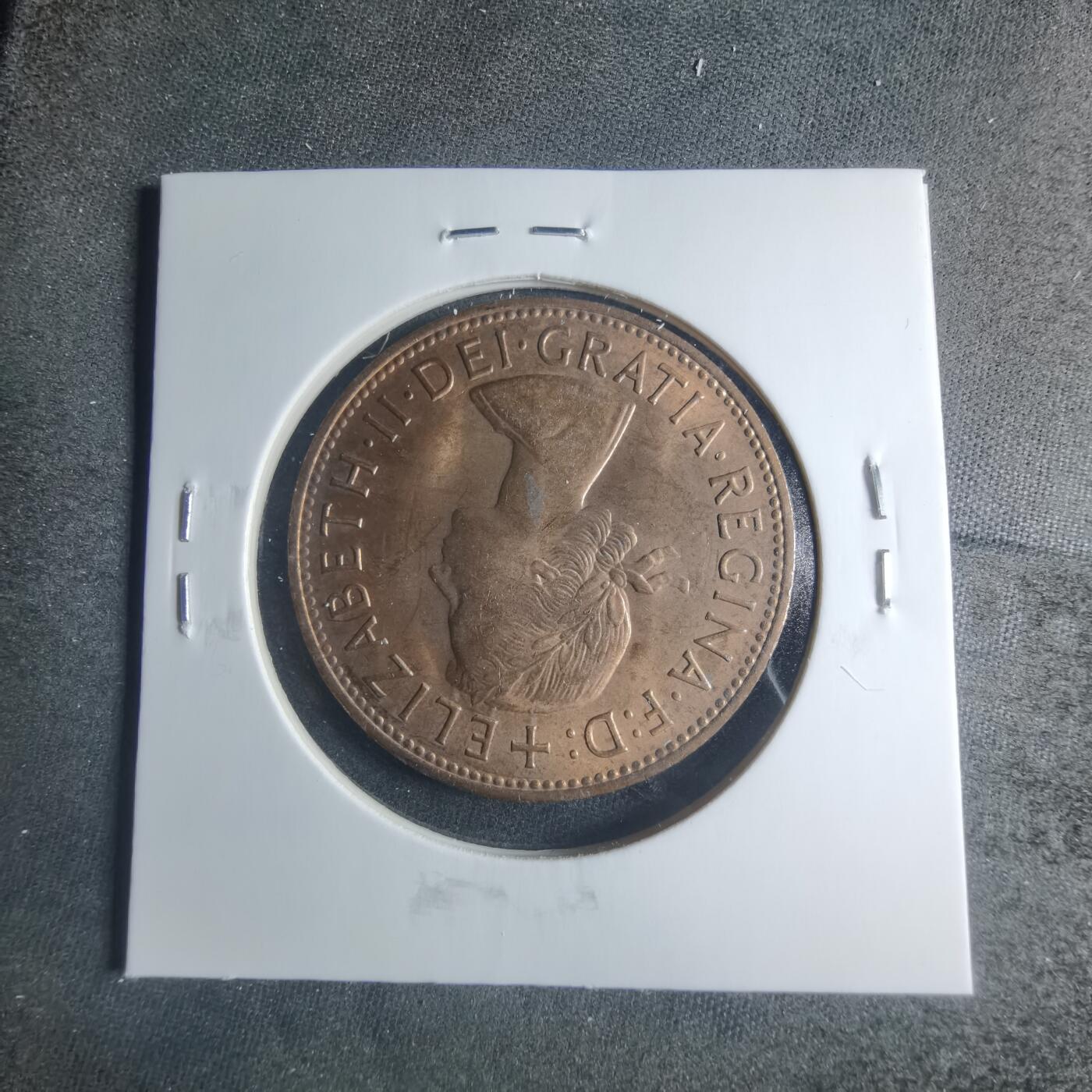 沼泽如烟--第885场 英国1967年1便士