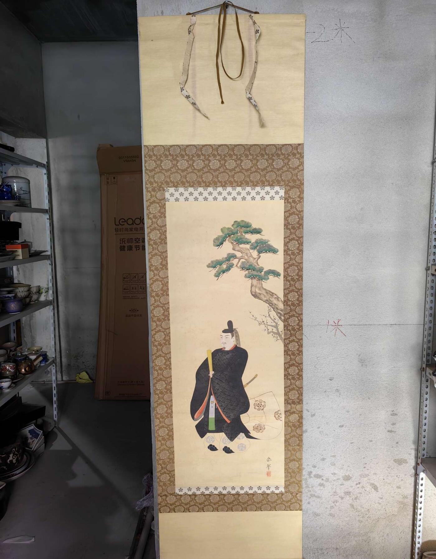 日本特选凌裱绢本卷轴