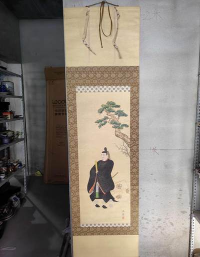 日本特选凌裱绢本卷轴 - 日本特选凌裱绢本卷轴