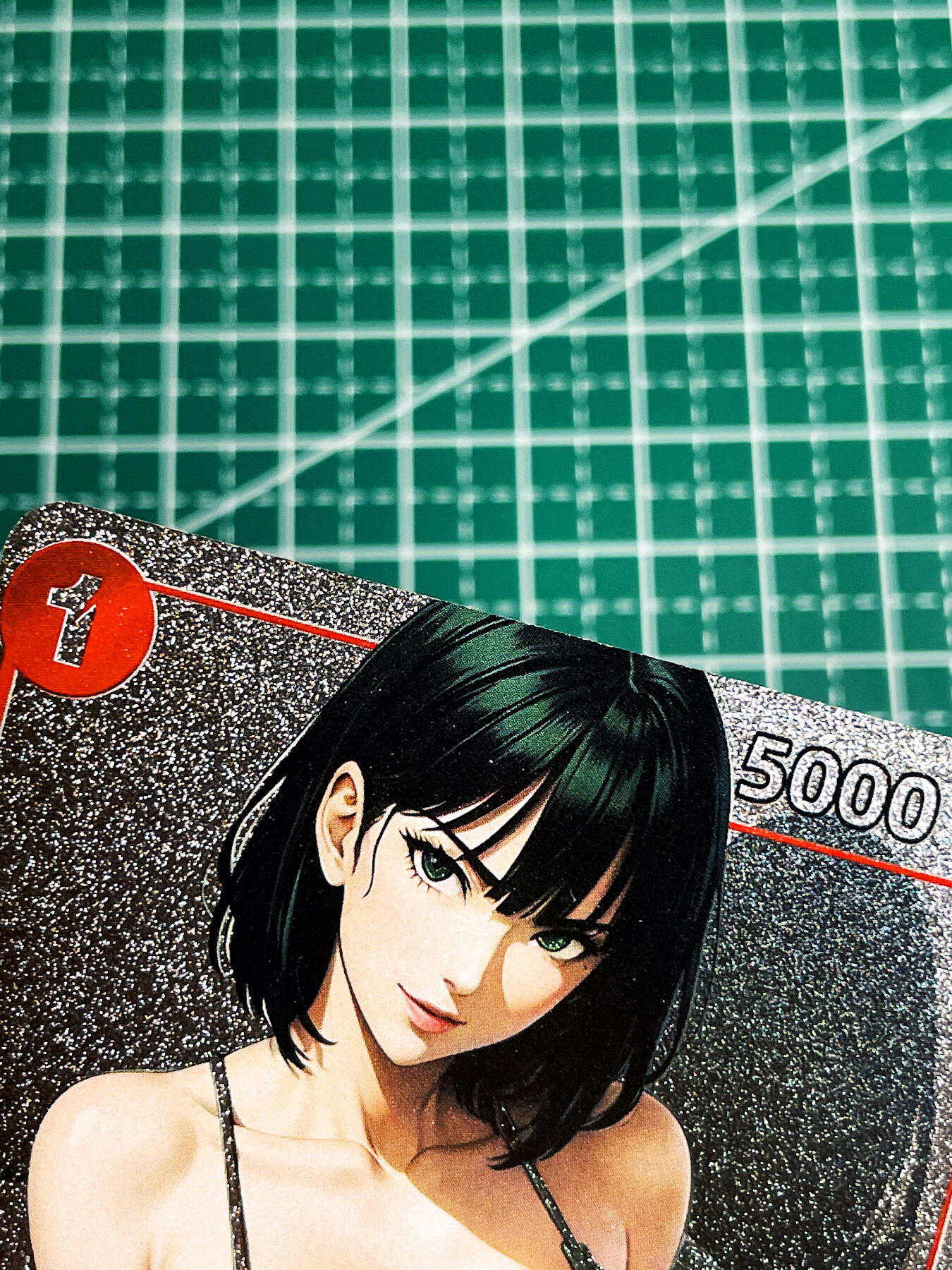 显眼宝35期 佣金1起 10月29日晚20:30截拍  嘎嘎鸭卡牌   二次元动漫系列     地狱吹雪  共1张   碎闪银纹   小卡尺寸  60*87