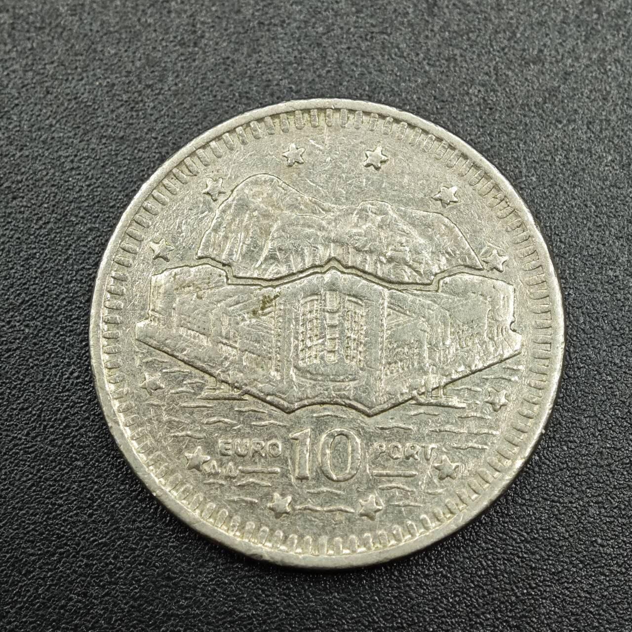 【淘币小摊】实时拍第七百七十九拍   散币场   满百包邮可预留二周 每周一统一发货   直布罗陀1993年10便士镍币