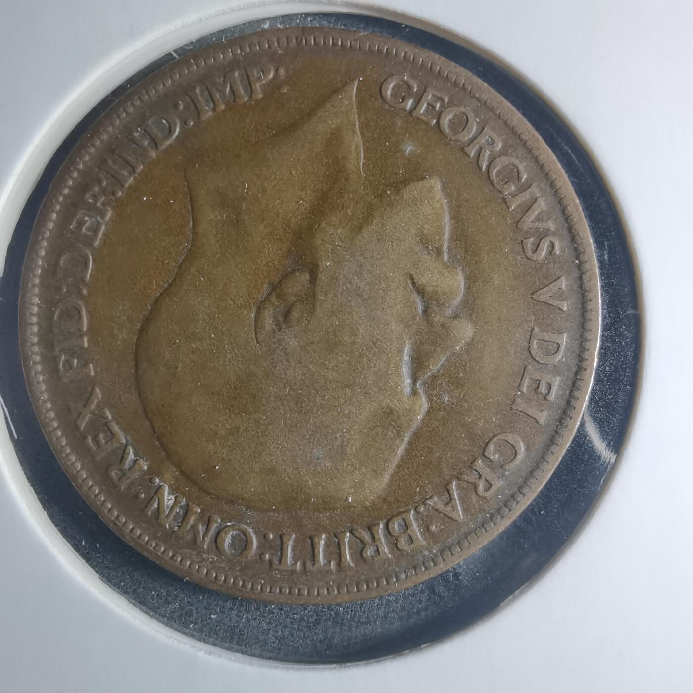 沼泽如烟--第885场 英国1918年1便士