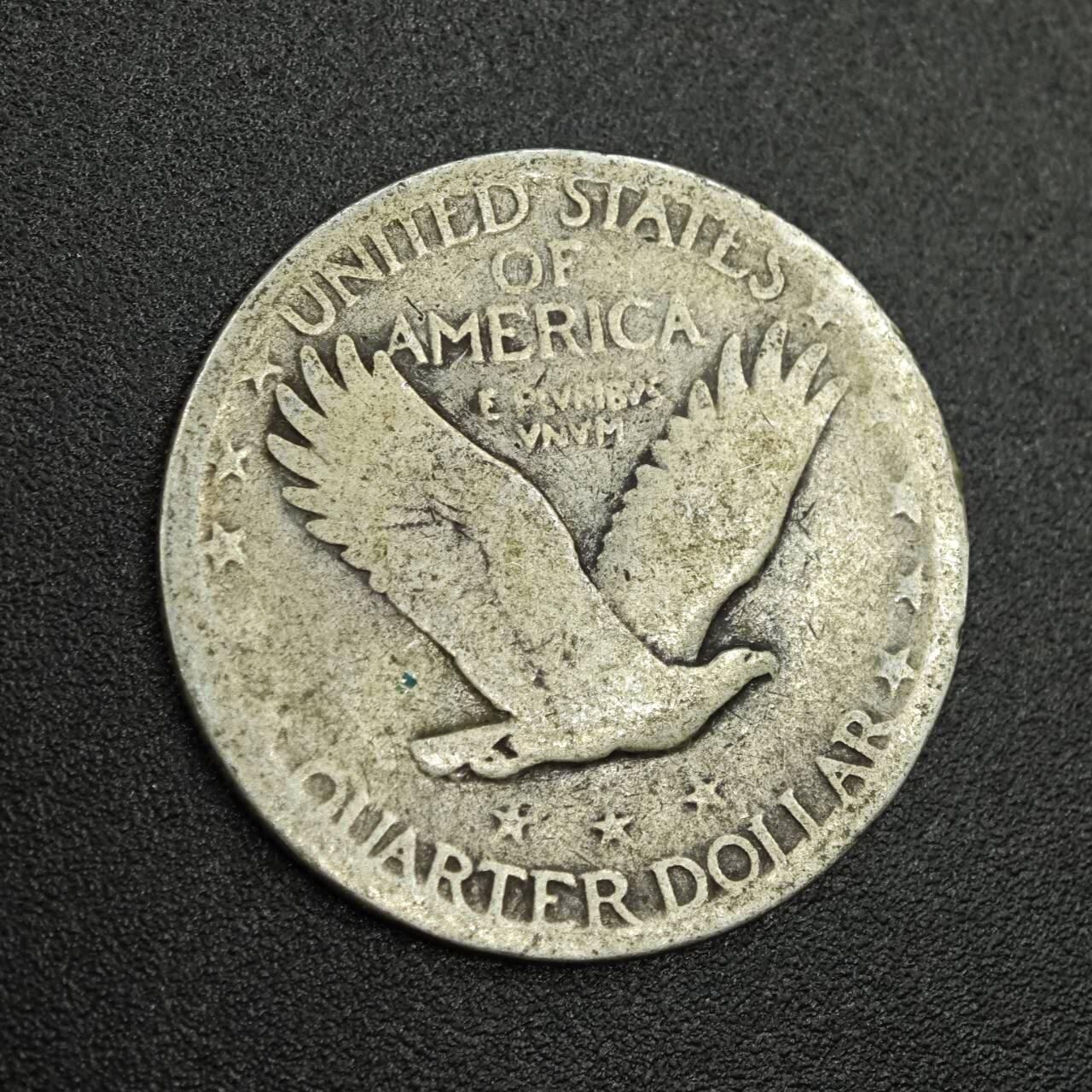 【淘币小摊】限时拍第七百八十拍  小银币场  满百包邮可预留两周  周一统一发货  美国飞鹰25分银币