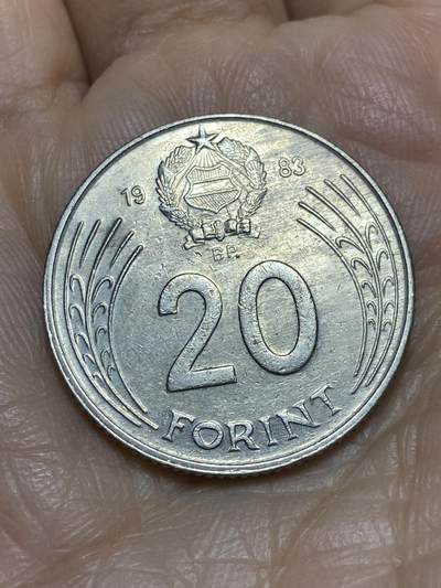 2025年第一百一十九场(总第一百四十五场）外国好品散币(免佣金) - 匈牙利🇭🇺1988年20福林