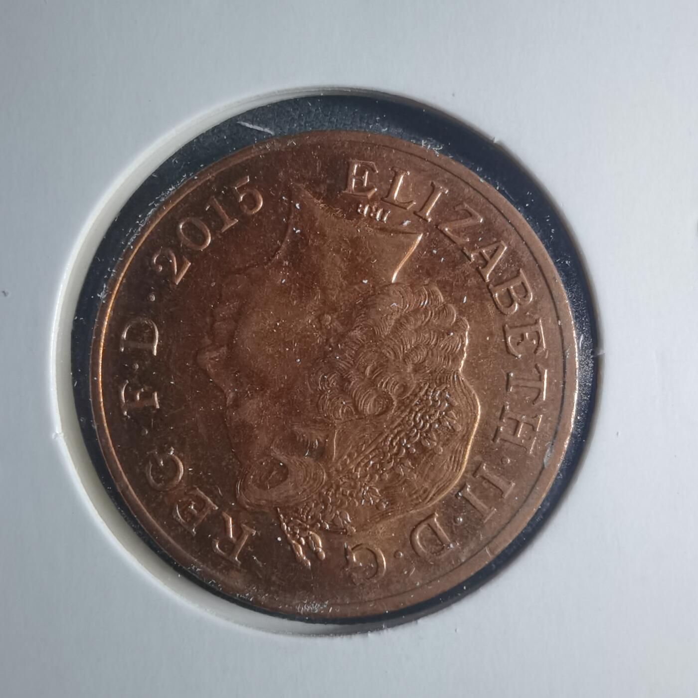 沼泽如烟--第885场 英国2015年2便士