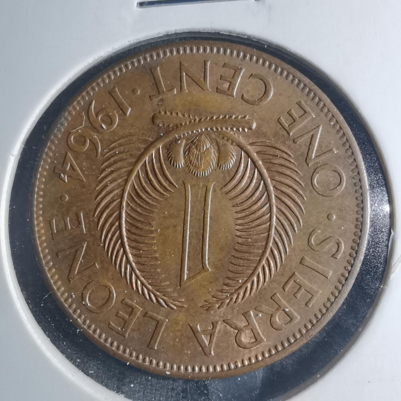 沼泽如烟--第885场 塞拉利昂1964年一分