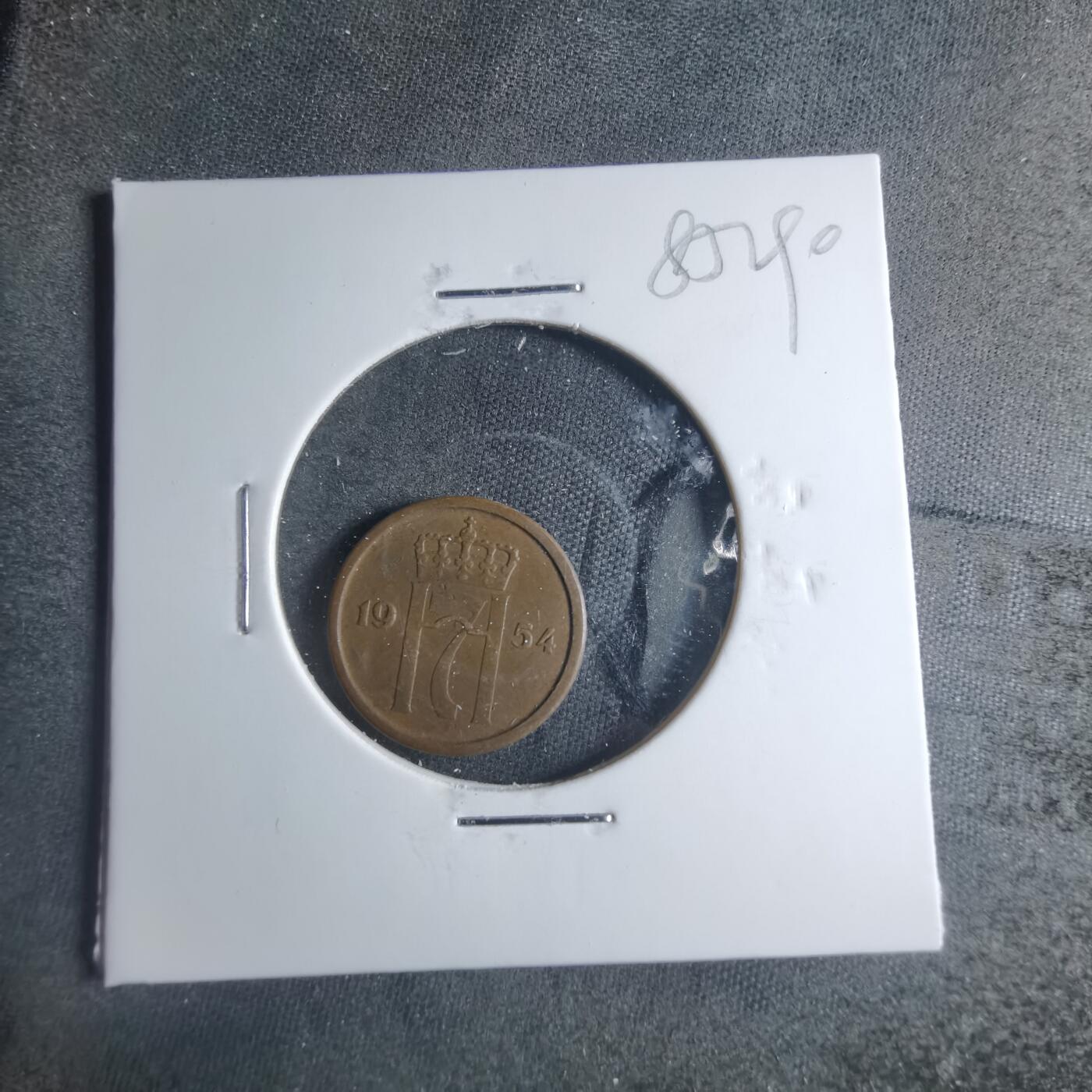 沼泽如烟--第885场 挪威1954年1欧尔