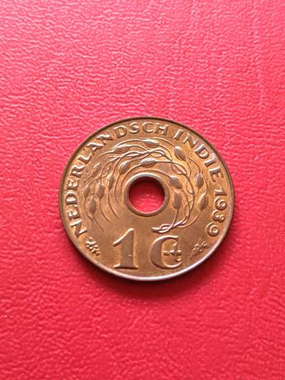 【云涧收藏】第七十五场 - 荷属东印度1939年1分