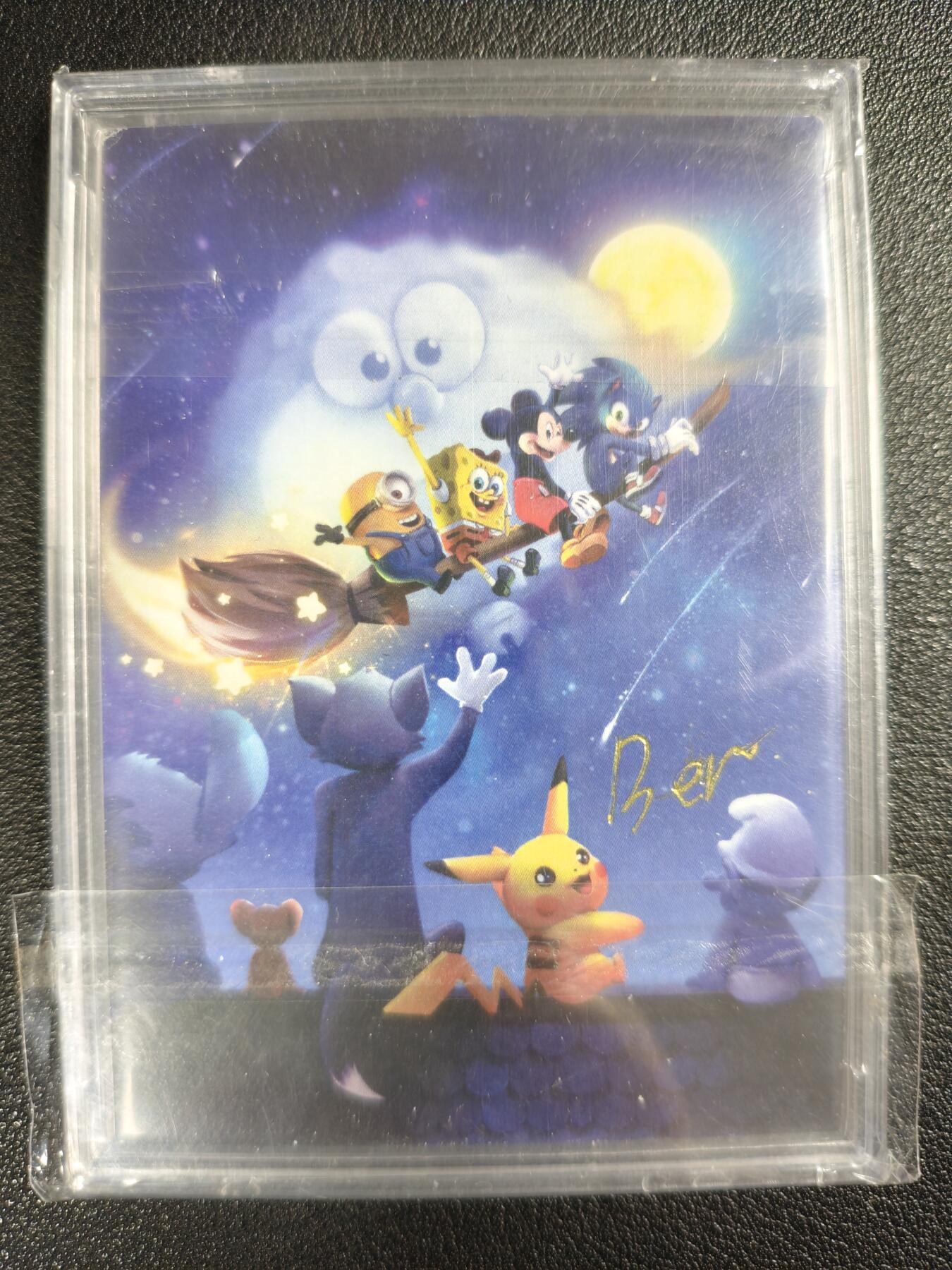 天玑星卡拍第133期《10.30周四截拍》持续收拍收评中 满赠卡需备注 【手绘卡】Ber 小黄人 手绘卡