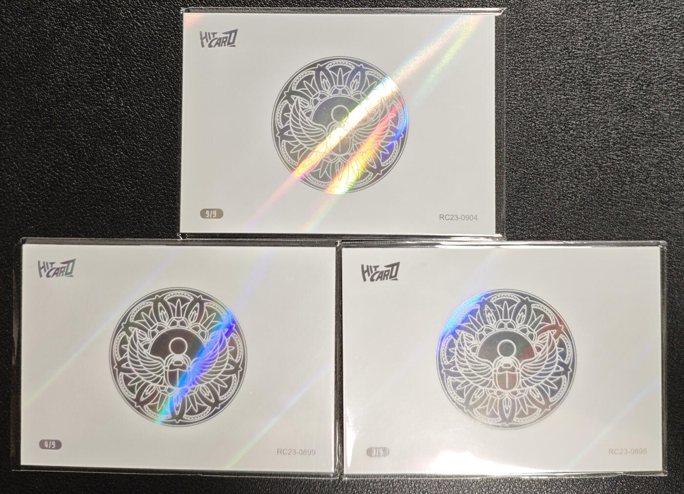 天玑星卡拍第133期《10.30周四截拍》持续收拍收评中 满赠卡需备注 HITCARD 遇见古埃及 风暴之神 雨神 冥王 限编9 三张