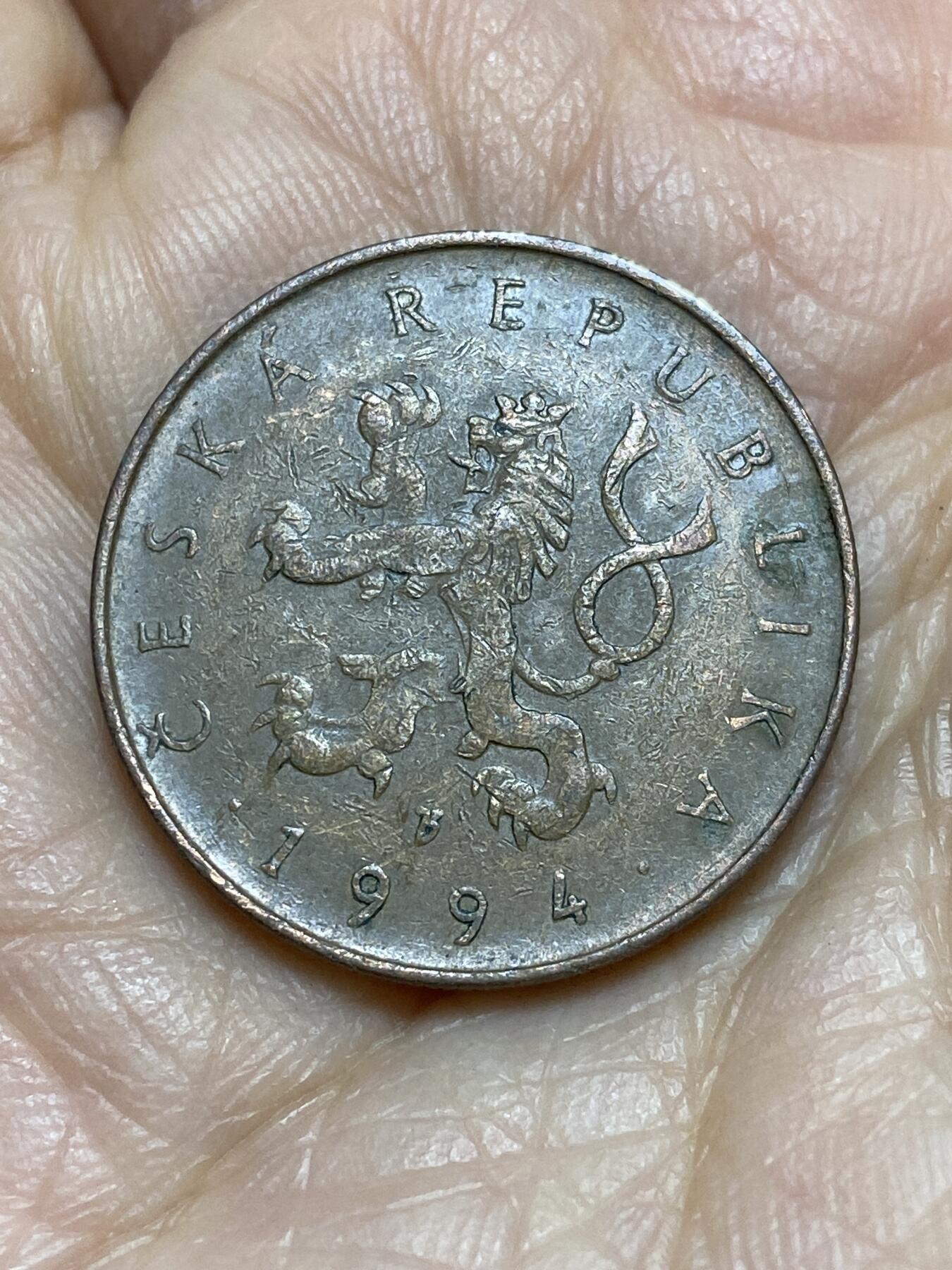 2025年第一百一十九场(总第一百四十五场）外国好品散币(免佣金) 捷克🇨🇿1994年10克朗