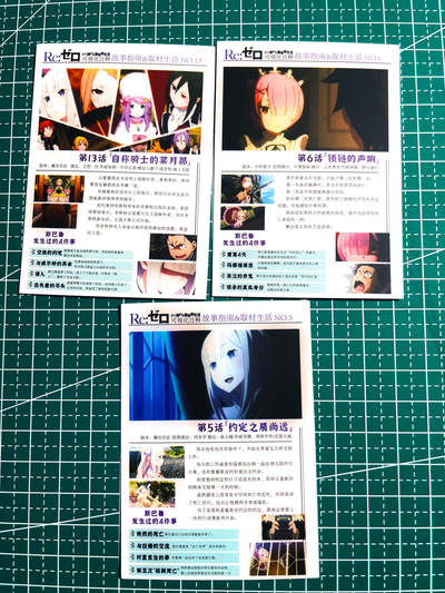 显眼宝35期 佣金1起 10月29日晚20:30截拍  - 开始异世界生活 海报卡3张