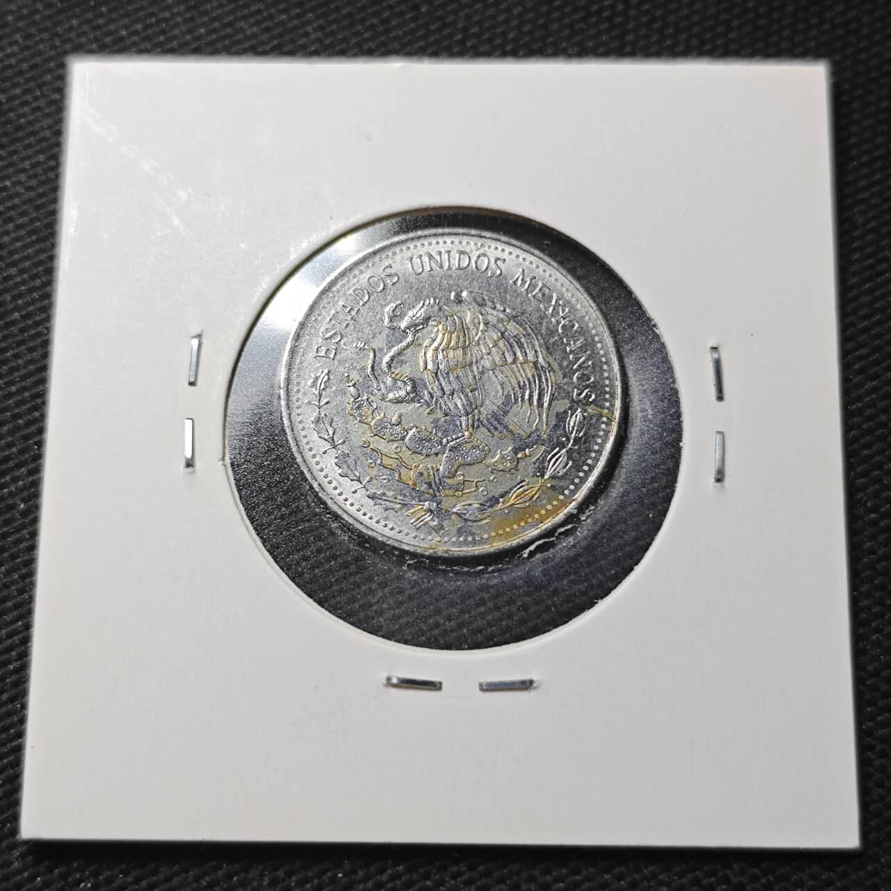 KK钱币收藏小铺  第360场  2月预留时间 周末发货  1983墨西哥50比索 少见纲目品种