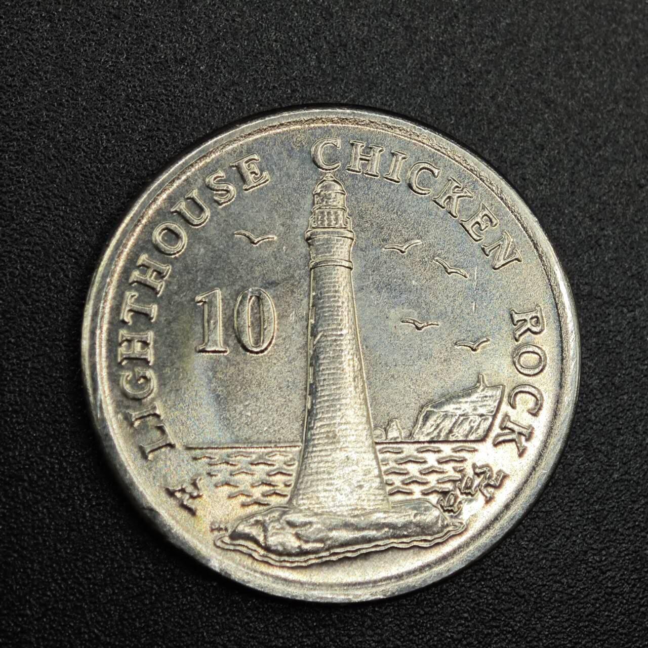 【淘币小摊】实时拍第七百七十九拍   散币场   满百包邮可预留二周 每周一统一发货   马恩岛2015年10便士