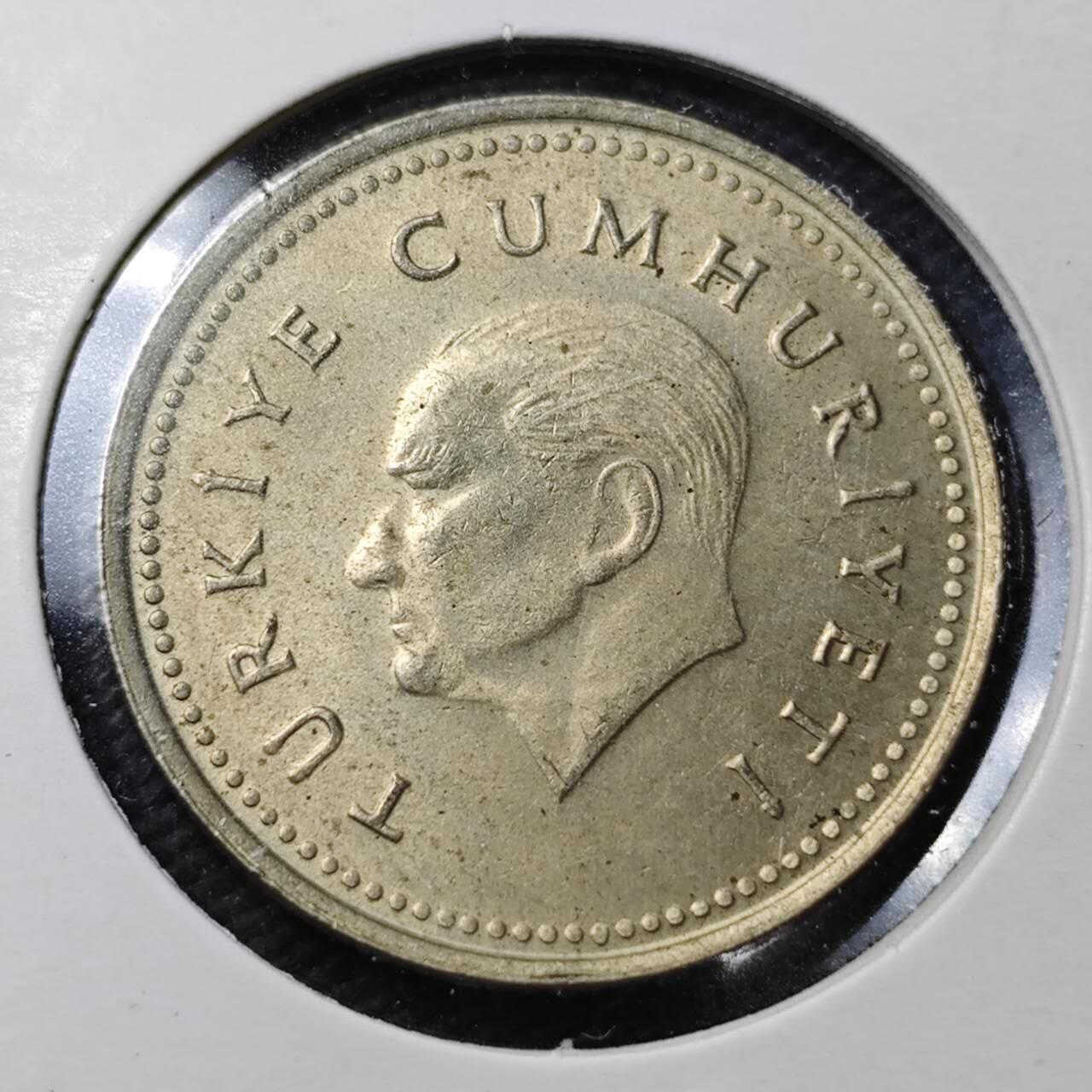 KK钱币收藏小铺  第361场  2月预留时间 周末发货  1992土耳其1000里拉