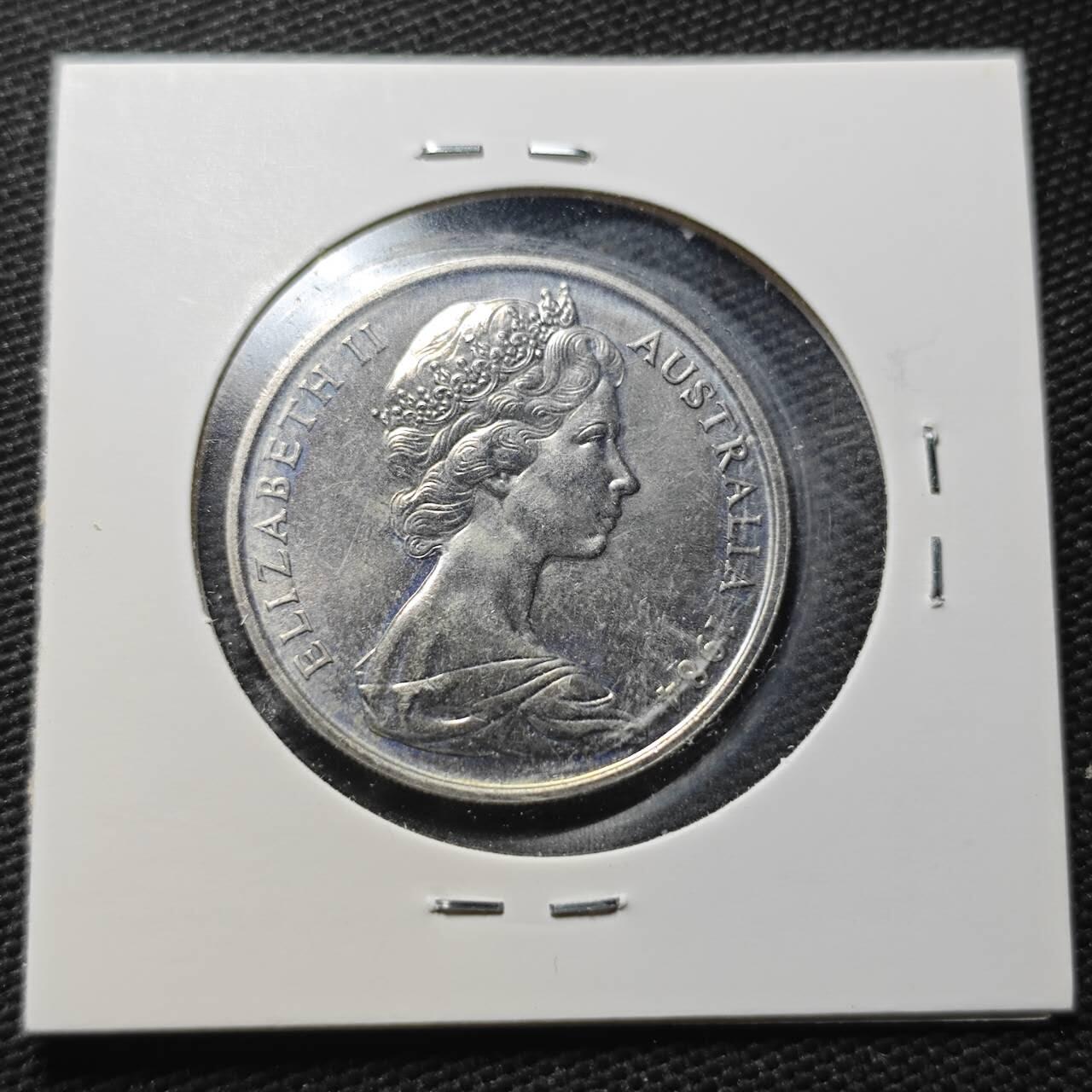 KK钱币收藏小铺  第360场  2月预留时间 周末发货  1984澳大利亚20分 好品