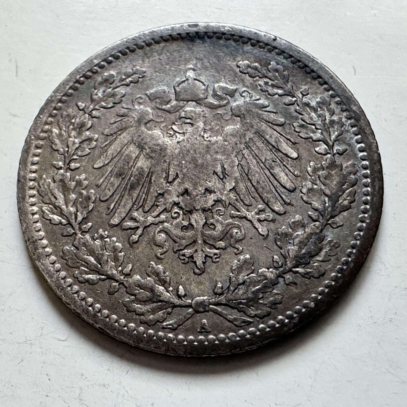 🌹外币初藏🌹🐯2025年第121场  每周二四六晚8️⃣点 哈萨克纪念币 德国1905年1/2马克银币