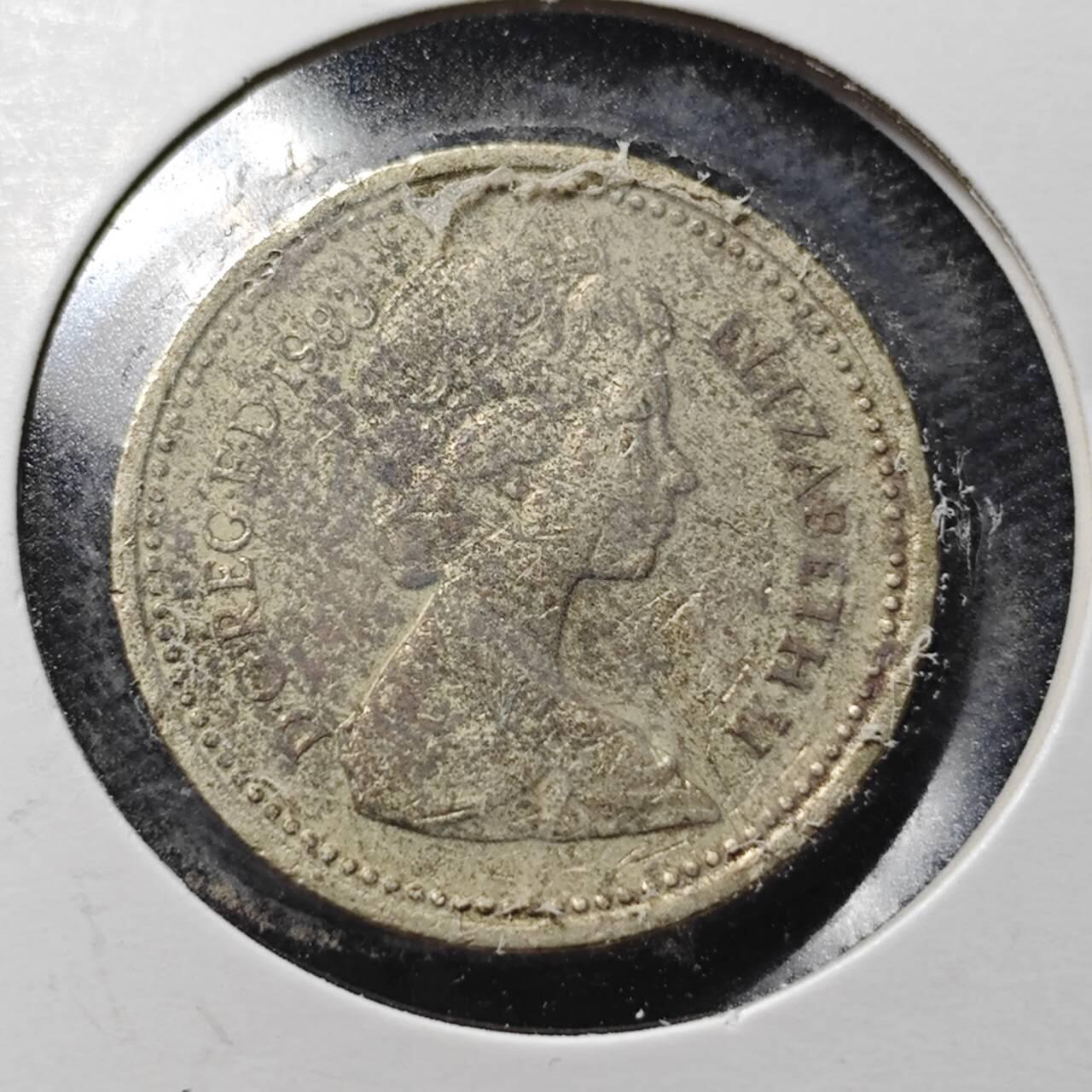 KK钱币收藏小铺  第360场  2月预留时间 周末发货  英国1镑