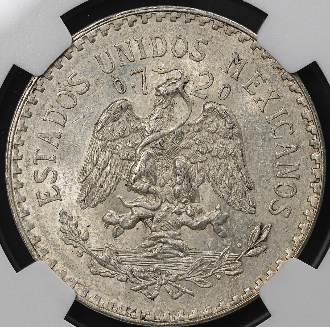 修遠堂世界钱币第九十一期 NGC MS63 1933年墨西哥1比索银币