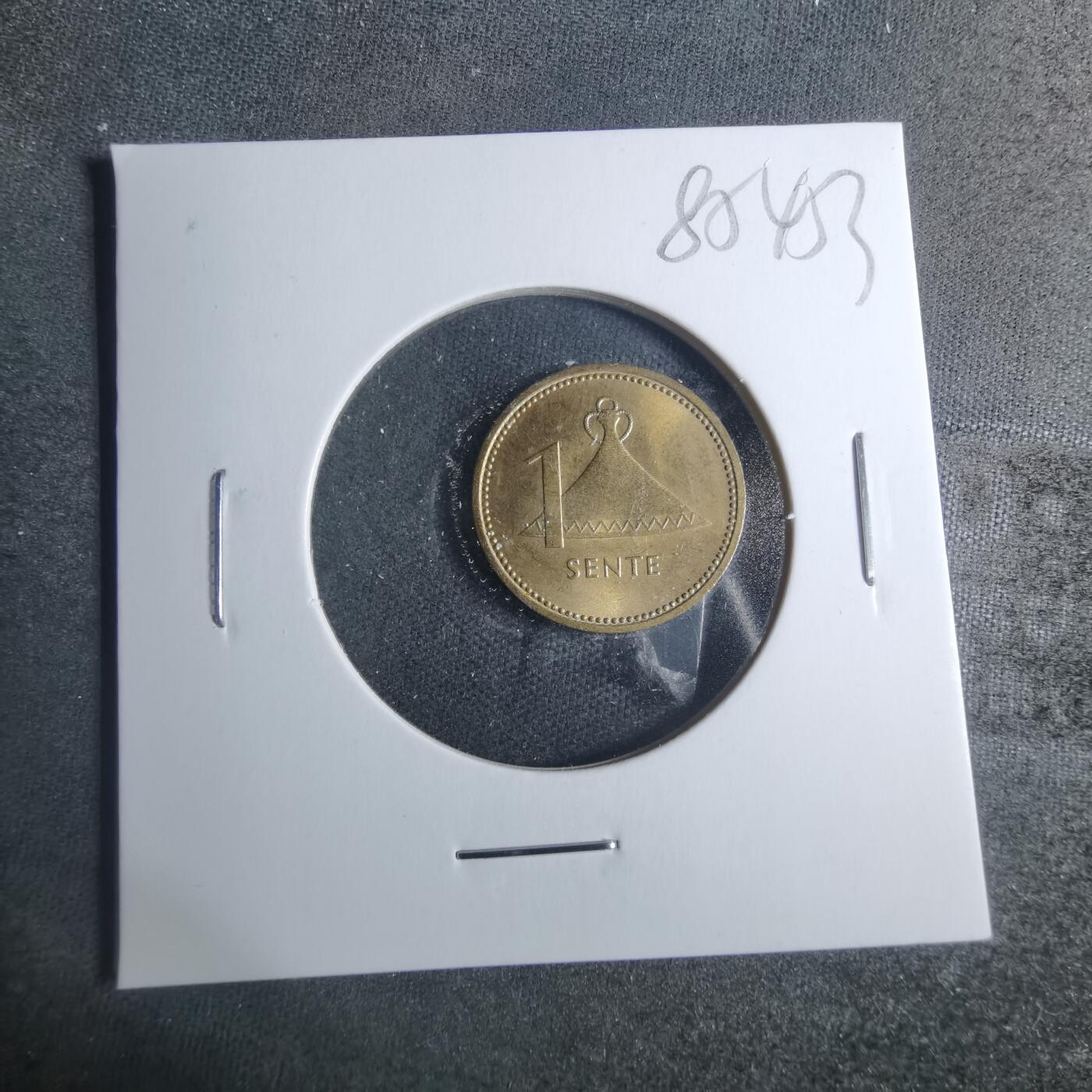 沼泽如烟--第885场 莱索托1979年一分