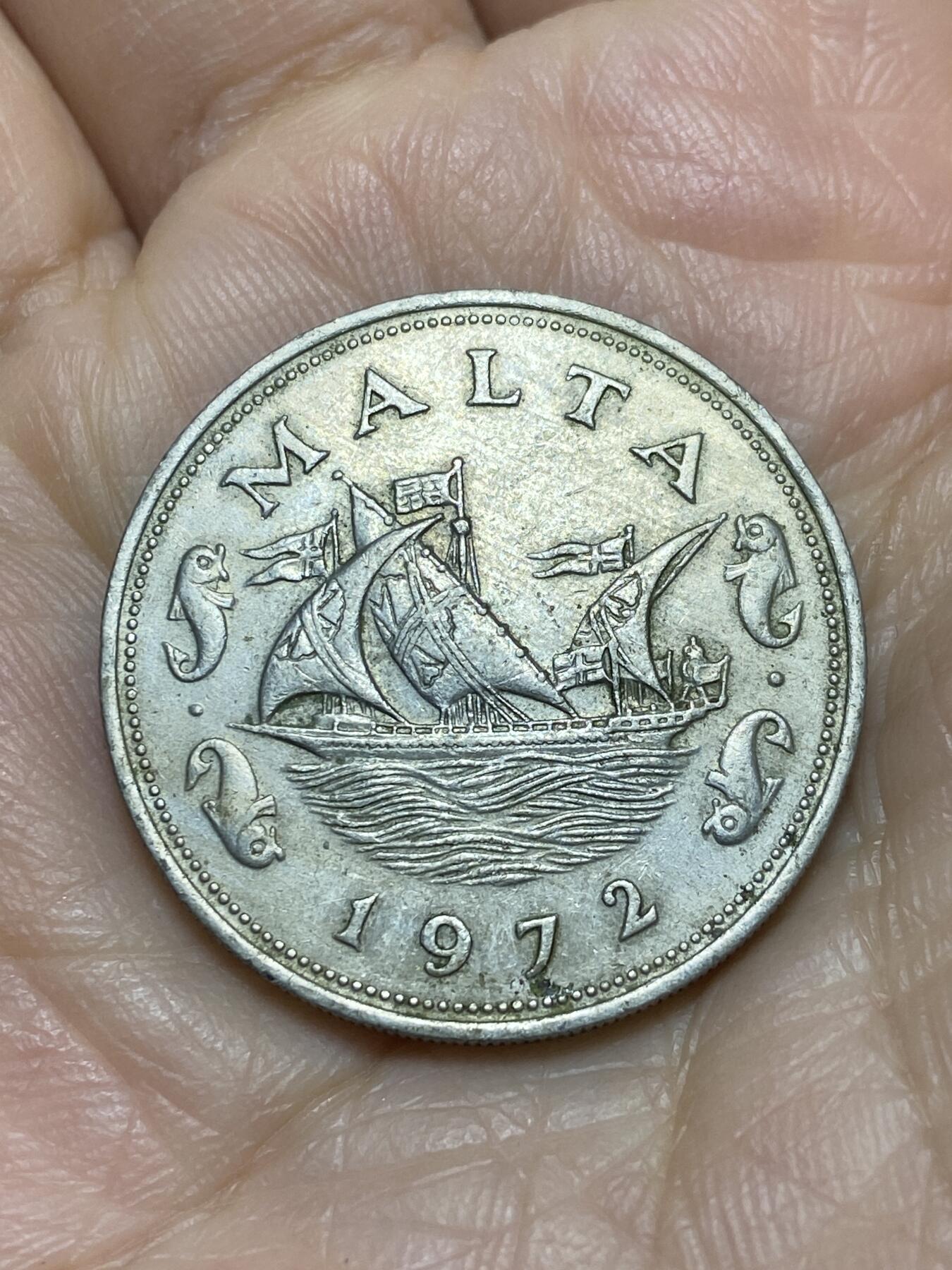 2025年第一百一十九场(总第一百四十五场）外国好品散币(免佣金) 马耳他🇲🇹1972年10分