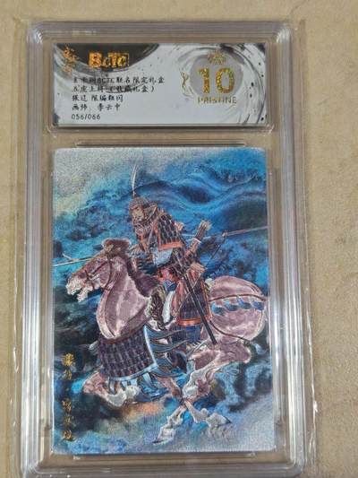 夜之极第三十四期 （11月1日周六晚9点截拍，欢迎竞拍） - 保粹&玄卡阁 李云中 56/66 张辽 粗闪 爆金