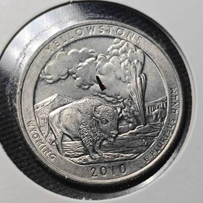 KK钱币收藏小铺  第360场  2月预留时间 周末发货 -  美国25分纪念币 好品