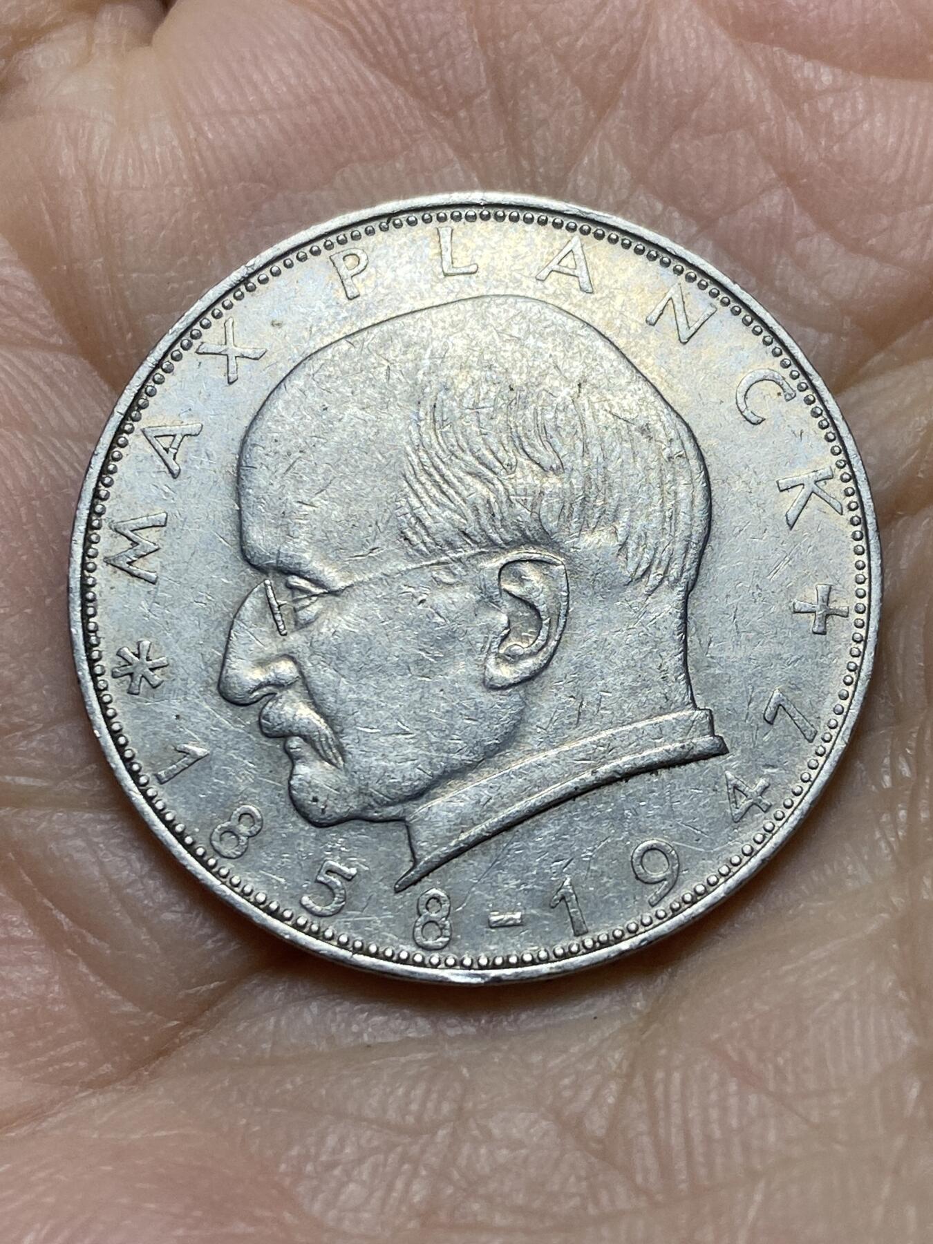 2025年第一百一十九场(总第一百四十五场）外国好品散币(免佣金) 德国🇩🇪1957年2马克(D标，慕尼黑造)