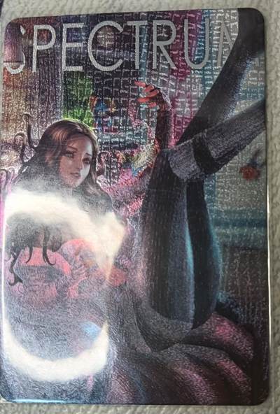 花开卡拍第45期（11月2号周日截拍，品控勿拍!!!拍品不寄存，运费5元，自制卡难免瑕疵，可能存在轻微撞角爆边等出厂瑕疵，品控介意勿拍！） - 女吸血鬼 一张 粗闪