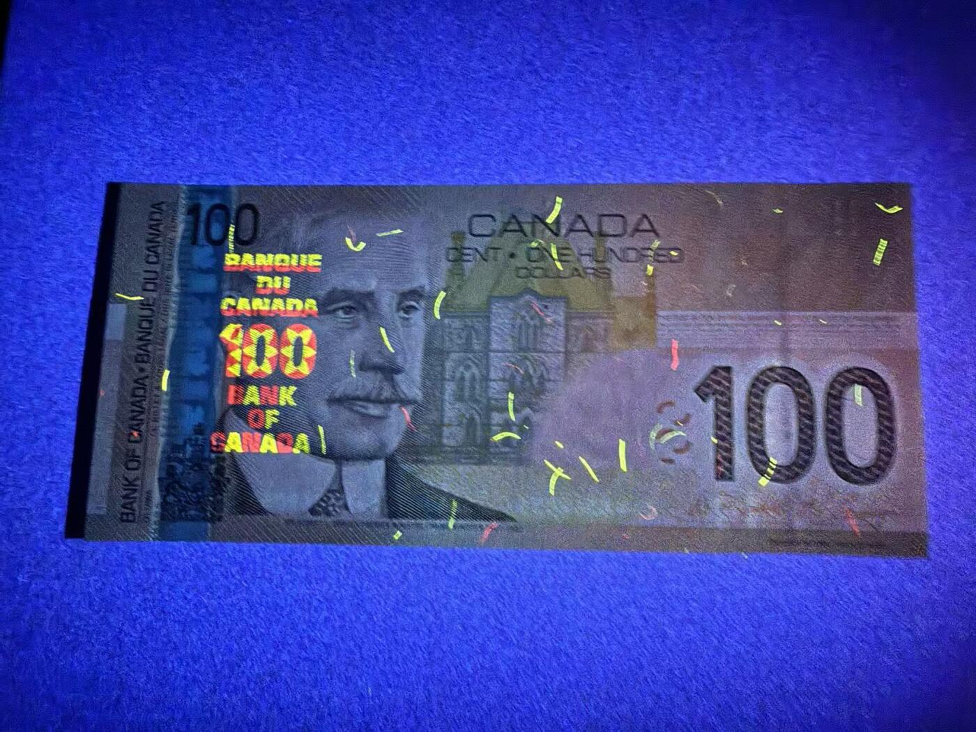 【礼羽收藏】🌏世界钱币拍卖第109期 加拿大旅版100 全新unc