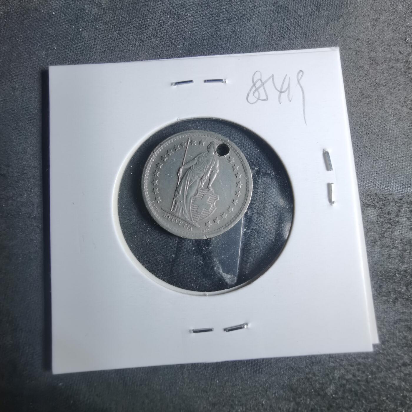 沼泽如烟--第885场 瑞士1969年半法郎