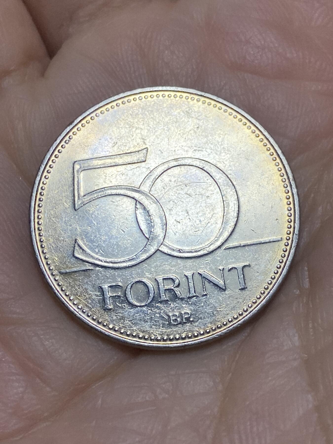 2025年第一百一十九场(总第一百四十五场）外国好品散币(免佣金) 匈牙利🇭🇺2008年50福林