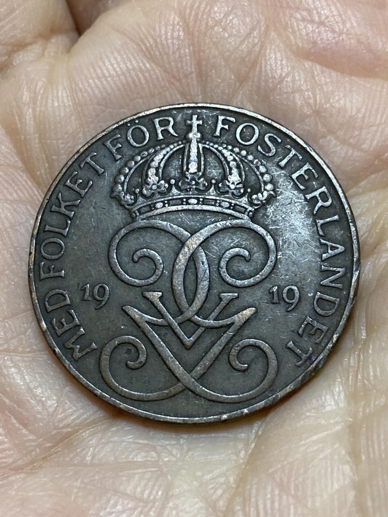 2025年第一百一十九场(总第一百四十五场）外国好品散币(免佣金) 芬兰🇫🇮1919年5欧尔