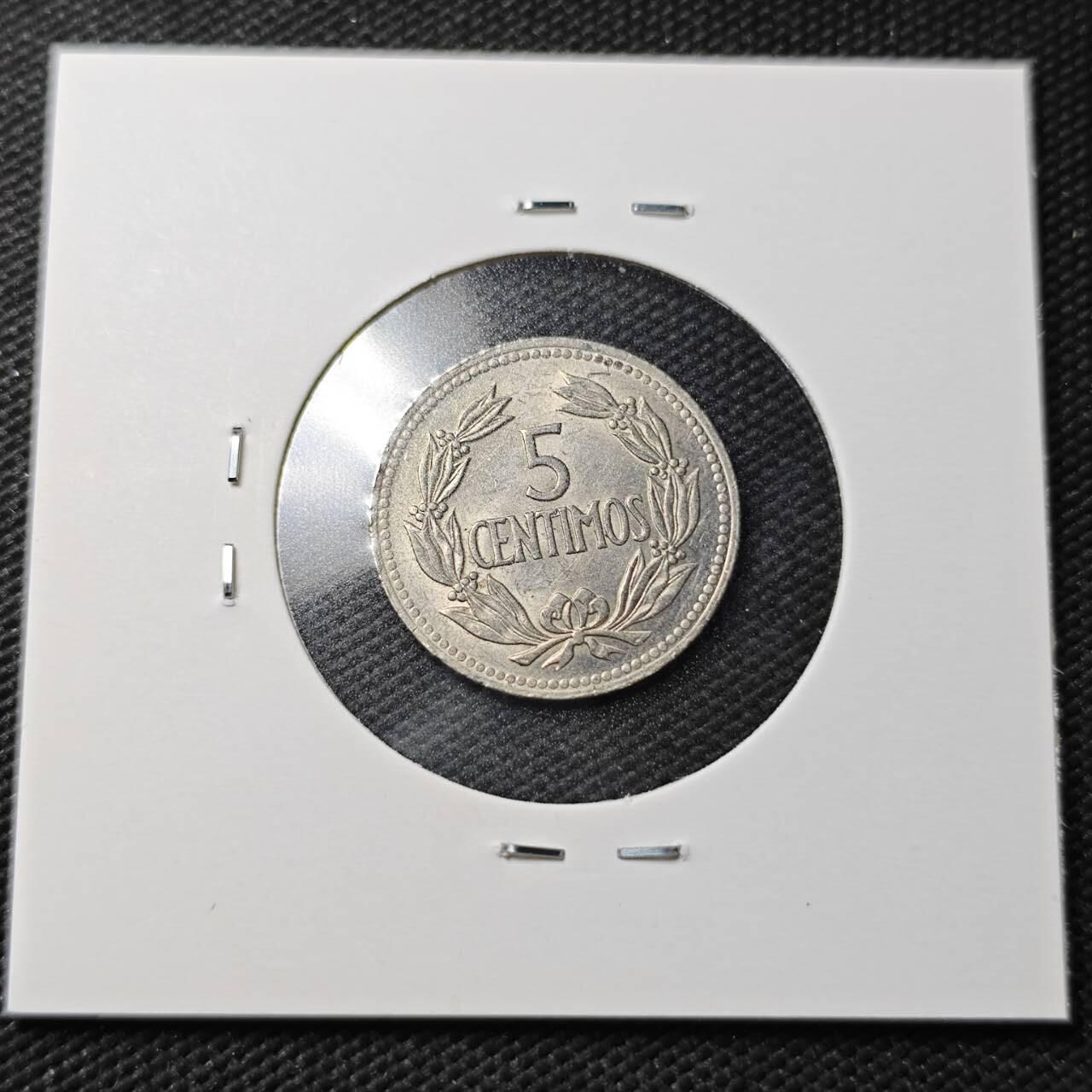 KK钱币收藏小铺  第361场  2月预留时间 周末发货  1964委内瑞拉5分