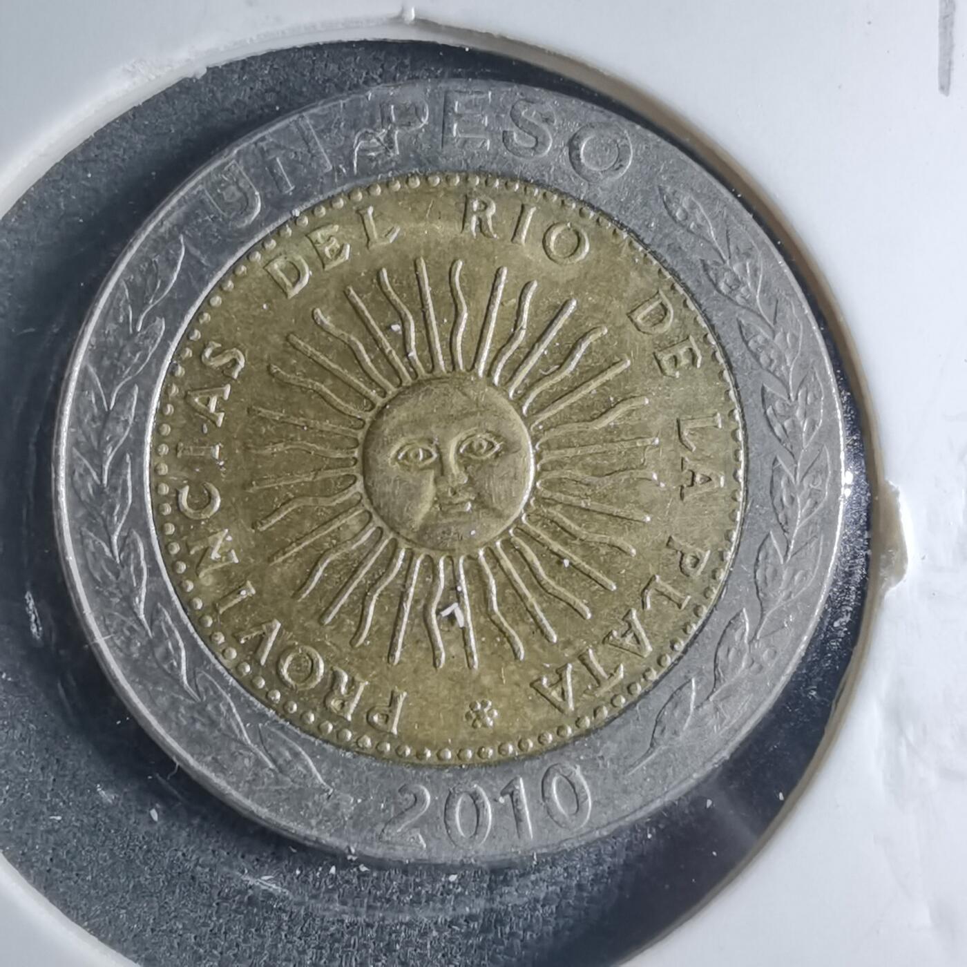 沼泽如烟--第885场 阿根廷2010年1比索