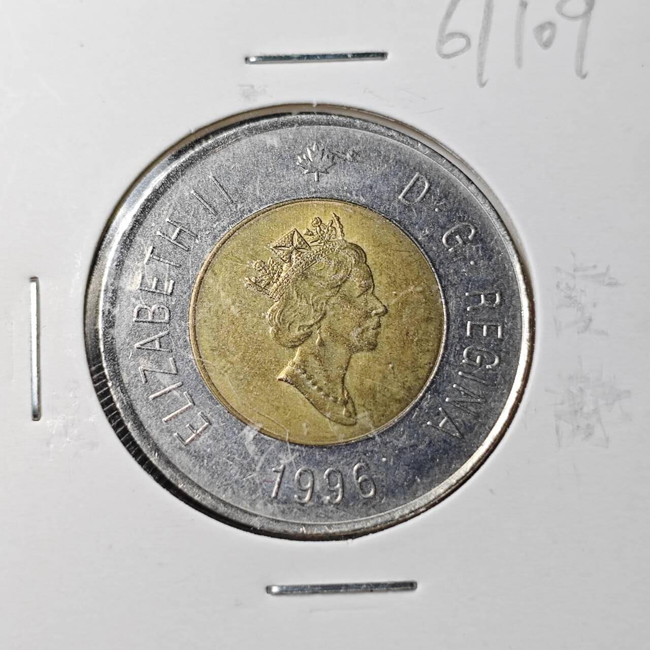 KK钱币收藏小铺  第361场  2月预留时间 周末发货  加拿大2元双色币